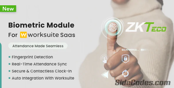 Biometric Module for Worksuite SAAS CRM