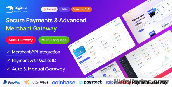 DigiKash - Secure Payments & Advanced Merchant Gateway