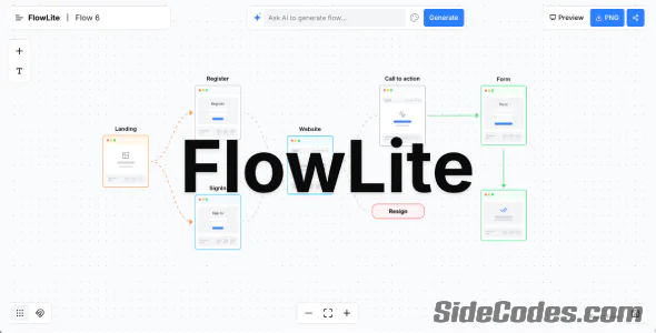 FlowLite Laravel - User Flow Builder
