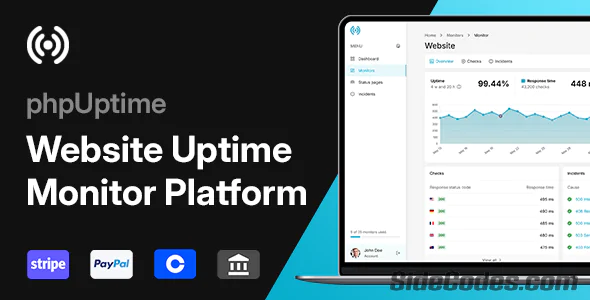 phpUptime - Website Uptime Monitor (SaaS)